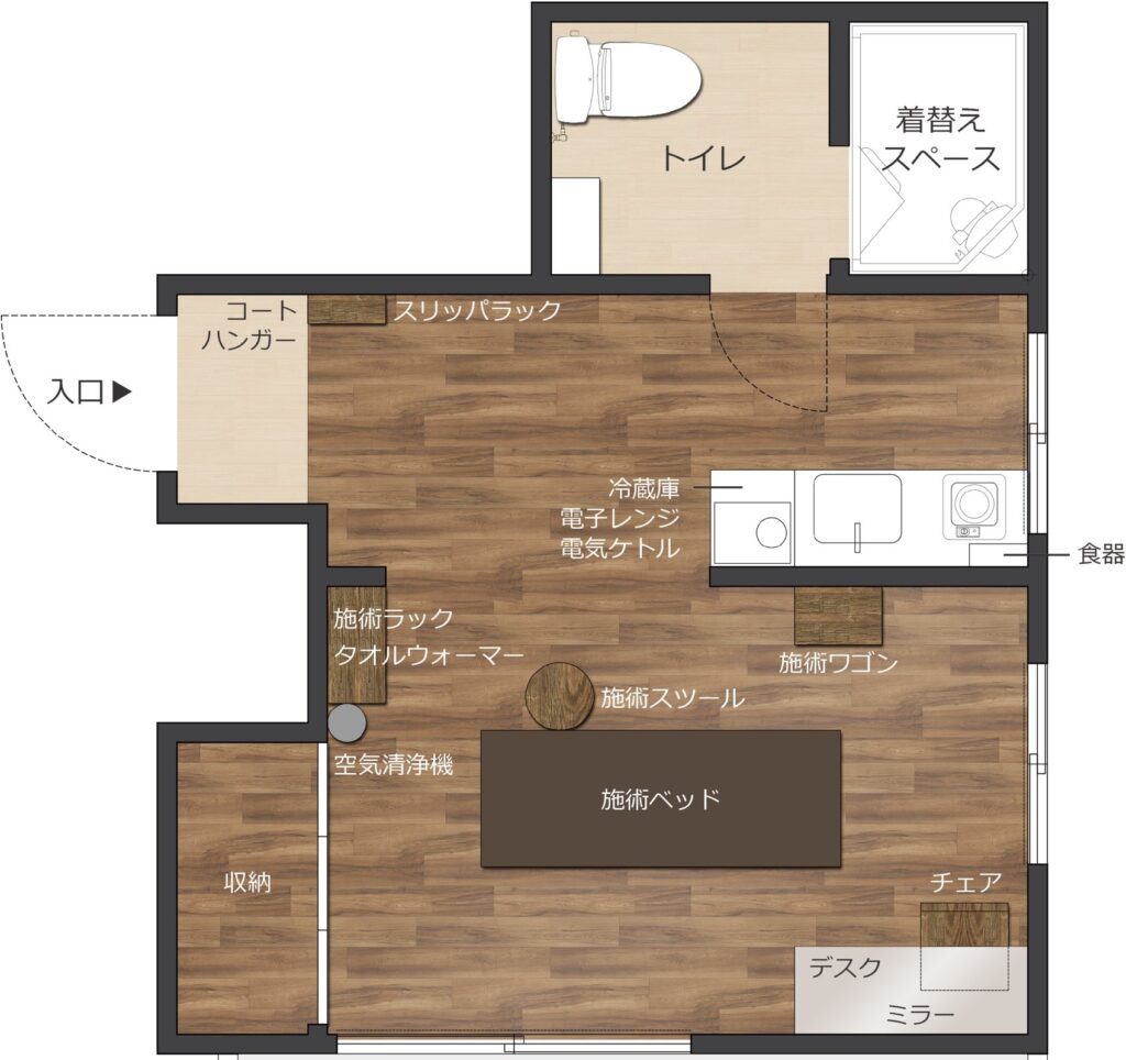 レンタルサロンkaveri二子玉川店 レンタルサロンkaveri エステに最適な個室シェアサロン